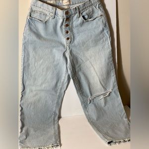 Curvy Fit High Rise Vintage Straight Jean Size 14